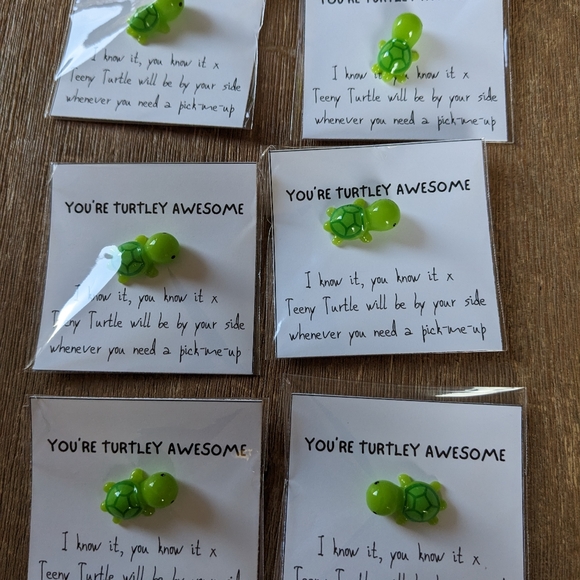 You're turtley awesome, turtle figurine, gifts - Picture 1 of 1